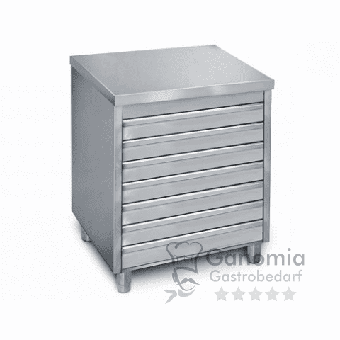 Schubladenschrank Metall in 70 x 50 cm