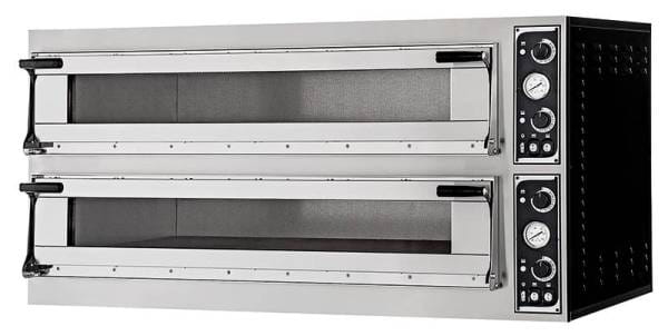 Pizzaofen Virtuoso Vollschamott digital BREIT - 2 Kammern