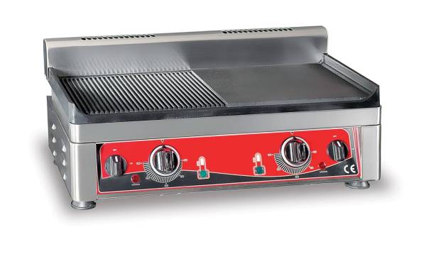 Gastrogrill elektro mit 2 Heizzonen
