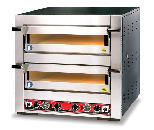 Pizza Backofen mit Sichtfenster und seperater Regelung